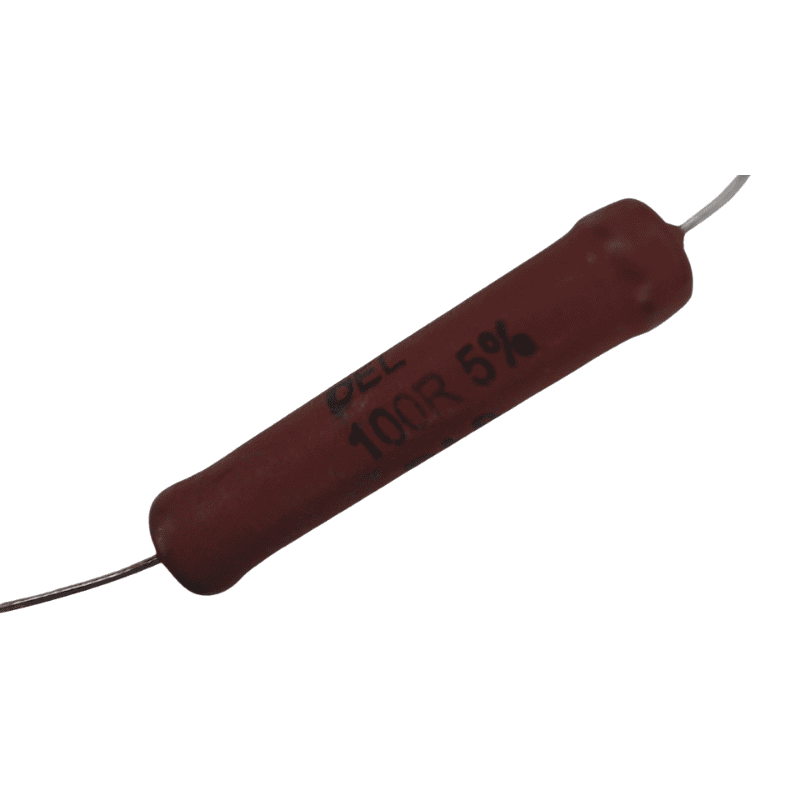 100E 10W Through-Hole Axial Wirewound Resistor - Image 2