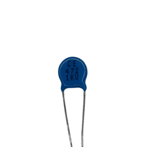 Ceramic Disc Capacitor – 4.7 nF (472), 1 kV